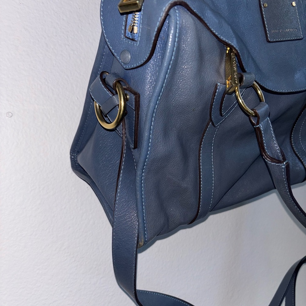 Marc Jacobs Leather Fulton Large Satchel authentic - Picture 7 of 11